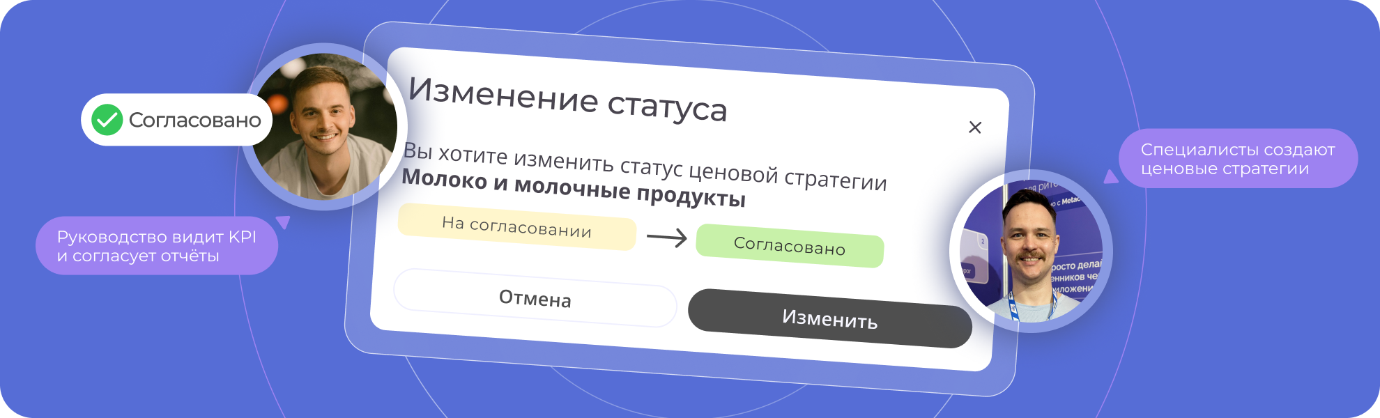 Интерфейс команды